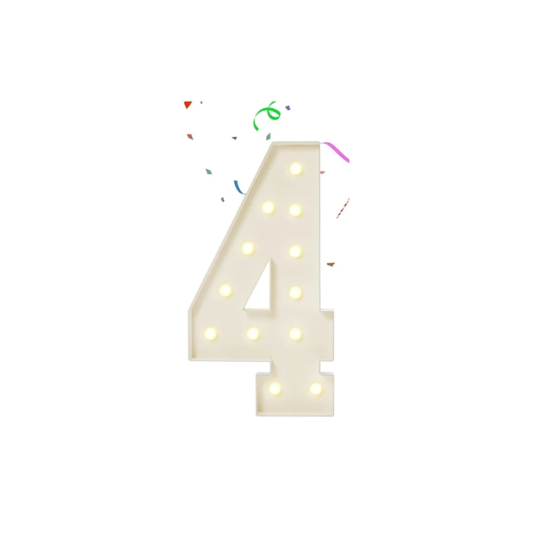 Big Birthday Number Prop