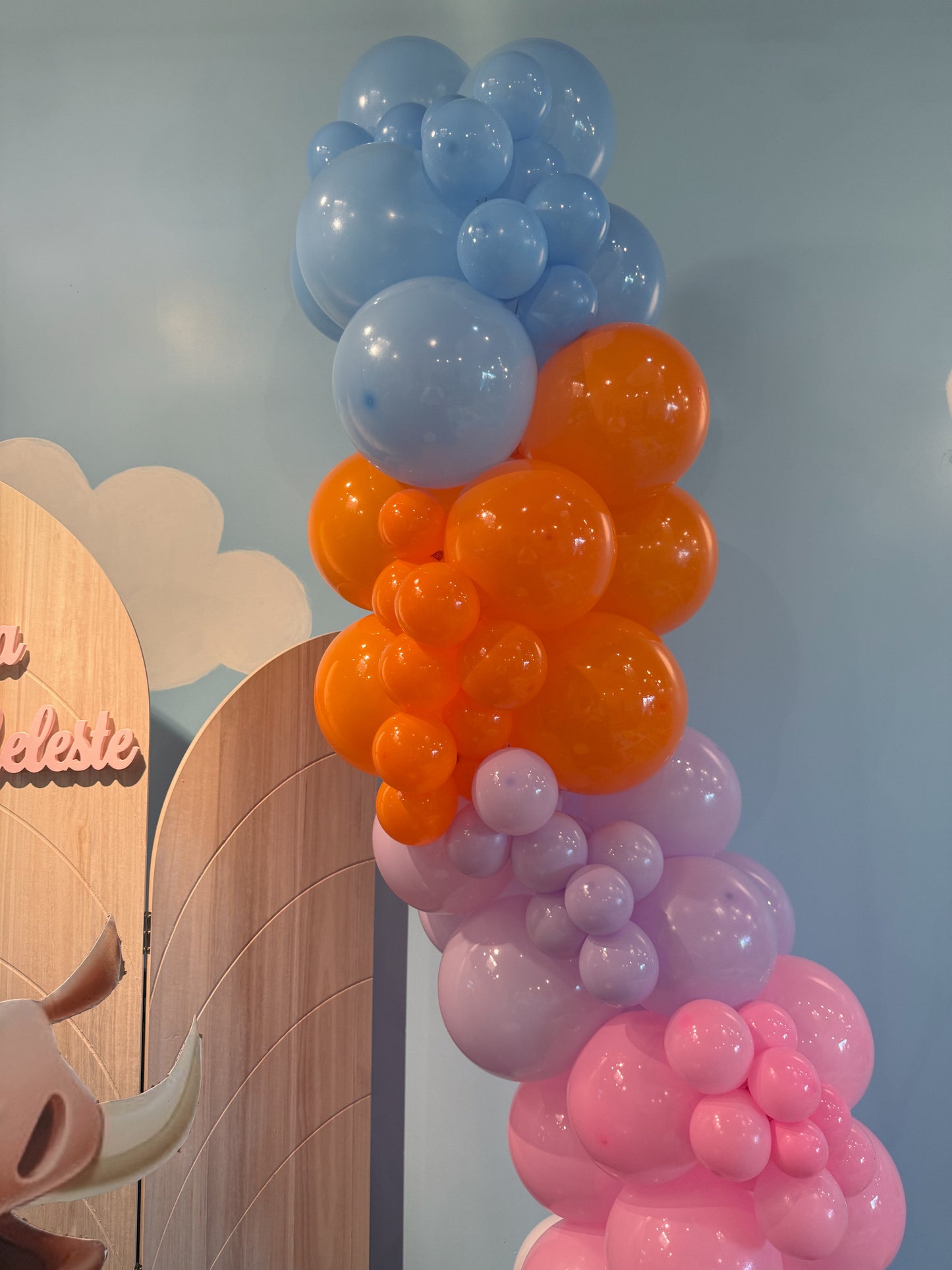 Confetti Balloon Garland