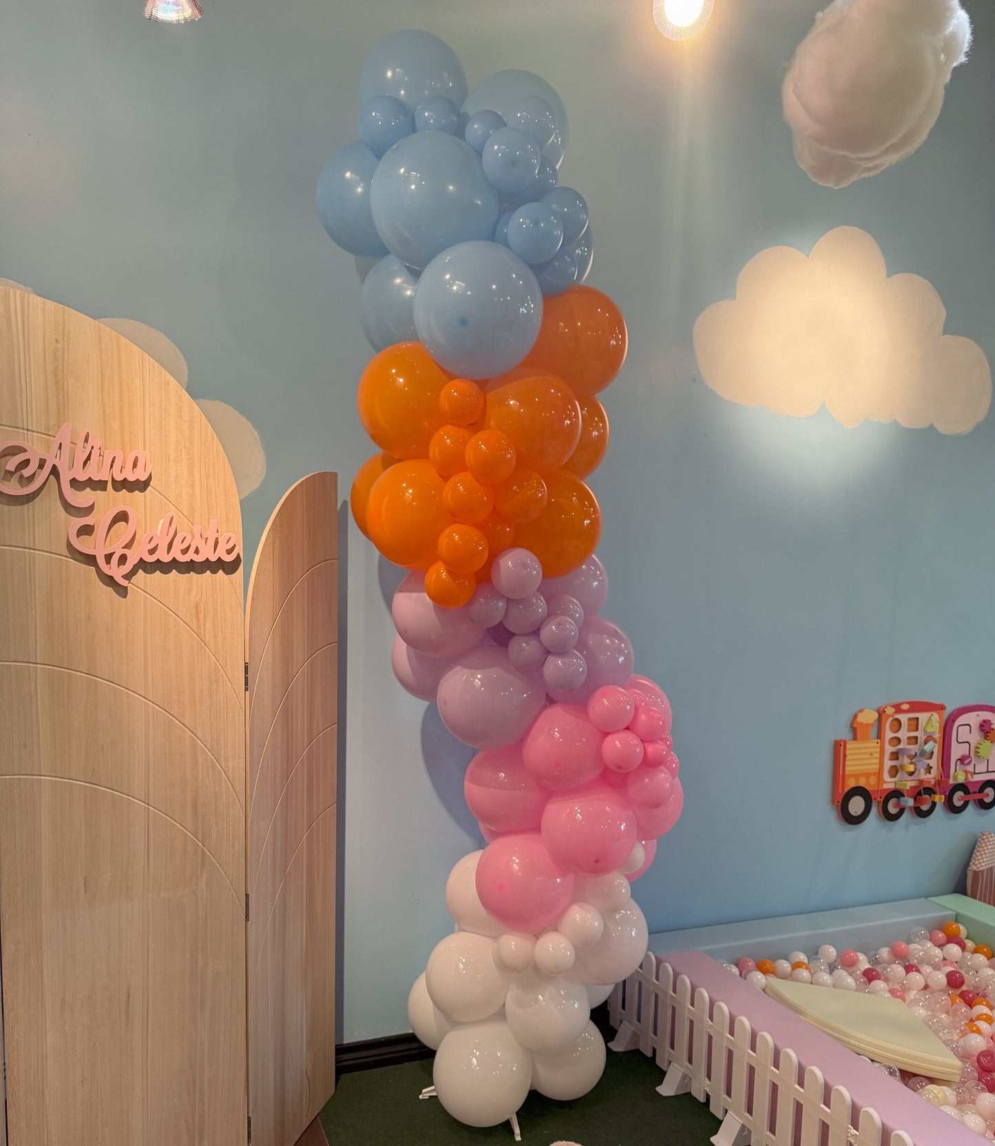 Confetti Balloon Garland