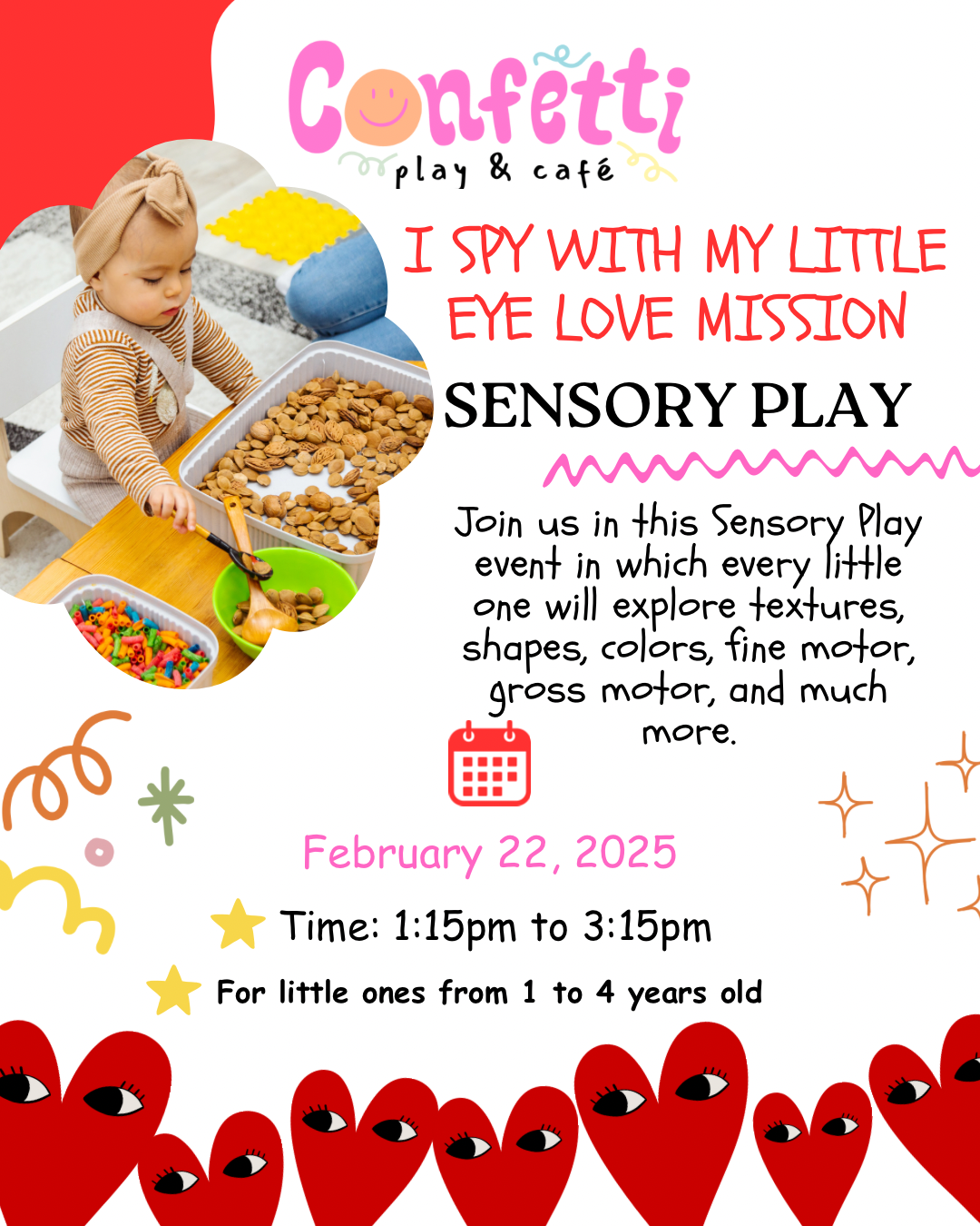 I Spy with my little eye, LOVE MISSION Sensory Play