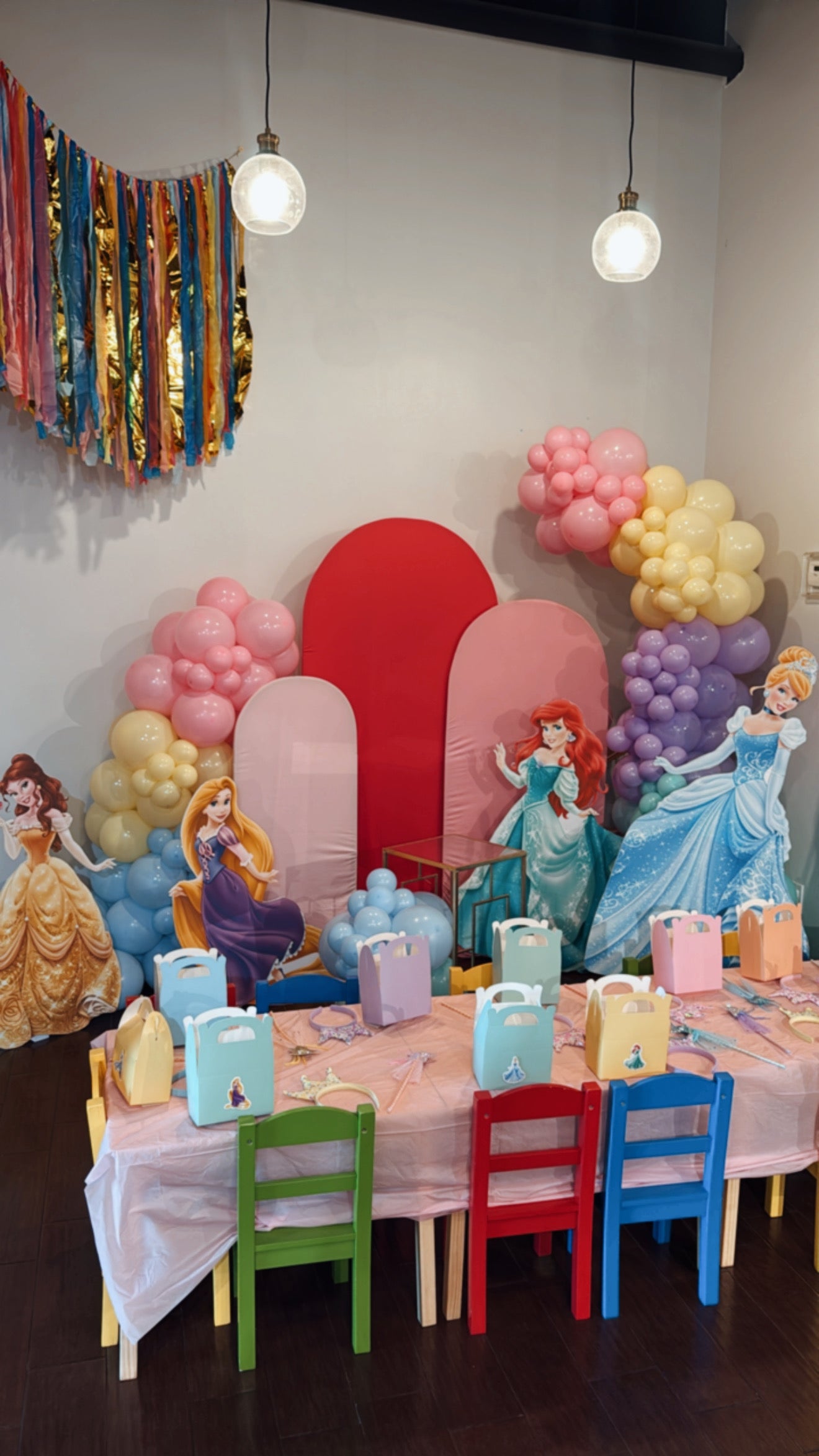 Decorated Party Seating for kids 🎉