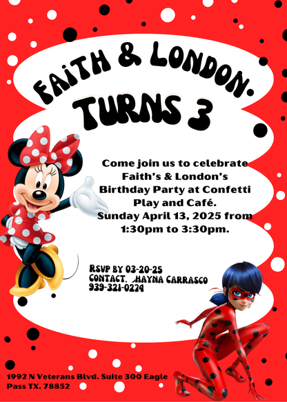 Digital design of Ivitation