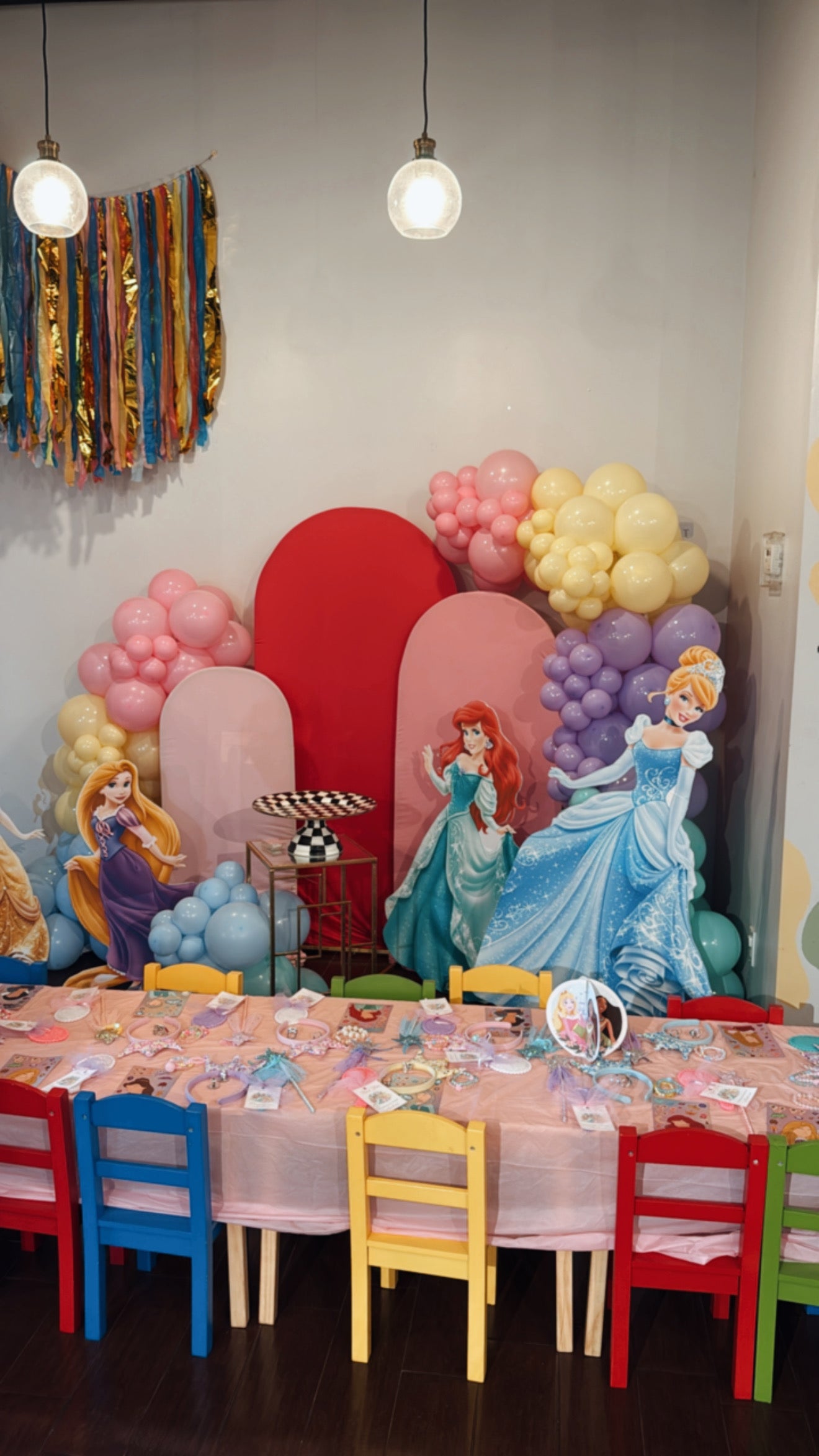 Decorated Party Seating for kids 🎉