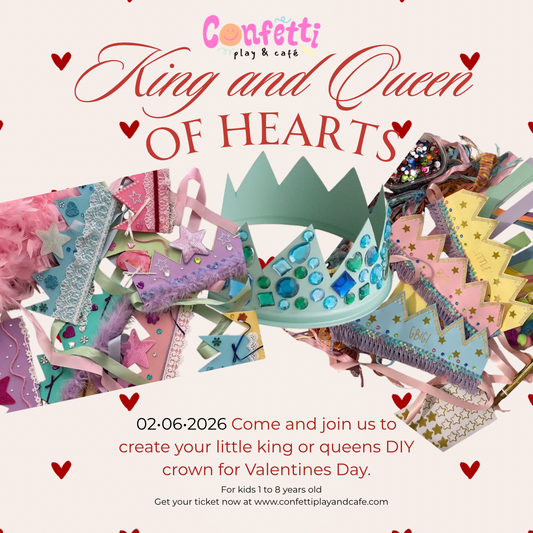 King and Queen of Hearts Valentines Event.