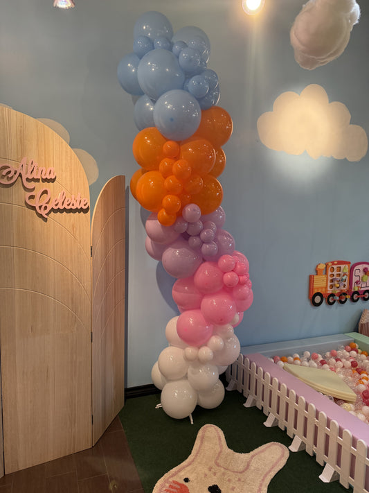 Confetti Balloon Garland