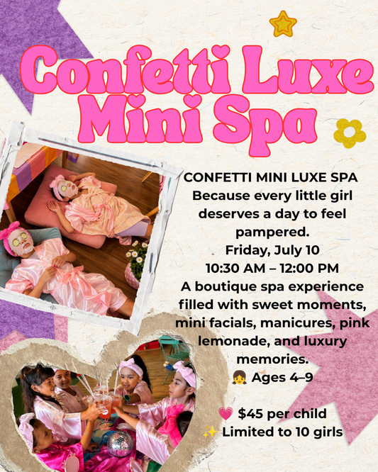 The Confetti Luxe Mini Spa