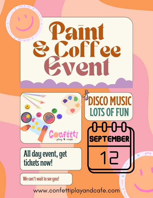 Disco Party Paint and Coffee